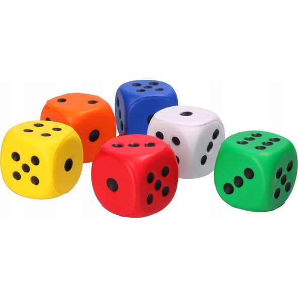 Adar Piłeczka-kostka piankowa 4cm (12szt)