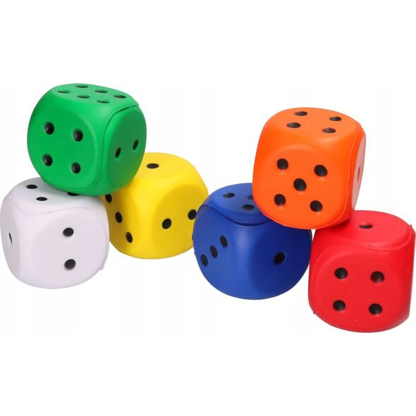 Adar Piłeczka-kostka piankowa 4cm (12szt)