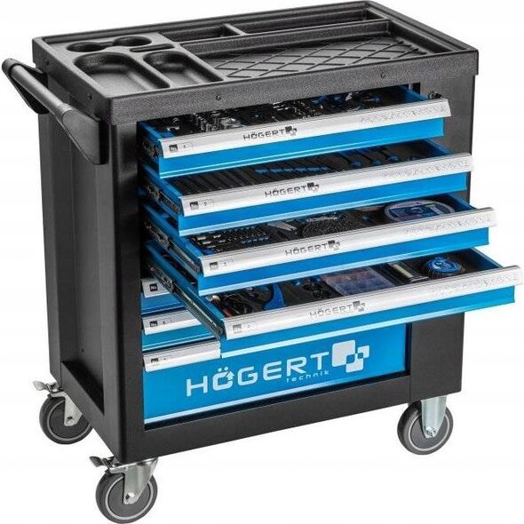 Högert Technik HOGERT WORKSHOP CABINET WITH 6 DRAWERS WITH DRAWER OPENING LOCK