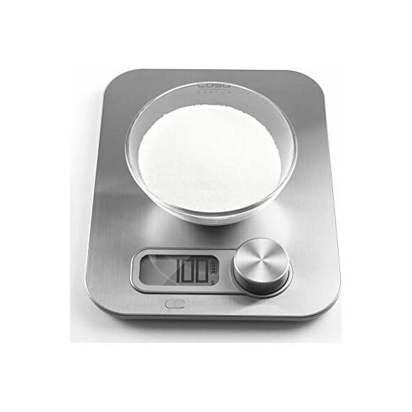 Waga kuchenna Caso Caso | Design kitchen scale | Maximum weight (capacity) 5kg | Graduation 1 g | Ekranas type Digital | Stainless Steel