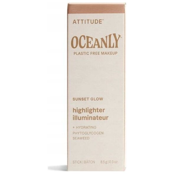 Attitude Attitude Oceanly, Rozświetlacz w sztyfcie, Sunset Glow, 8,5 g