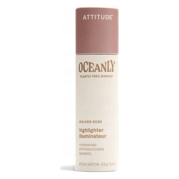 Attitude Attitude Oceanly, Rozświetlacz w sztyfcie, Golden Rose, 8,5 g