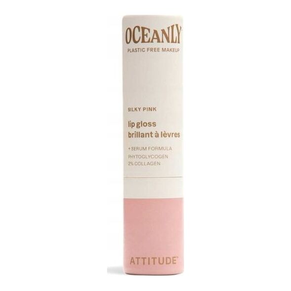 Attitude Attitude Oceanly, Błyszczyk do ust, Silky Pink, 3,4 g