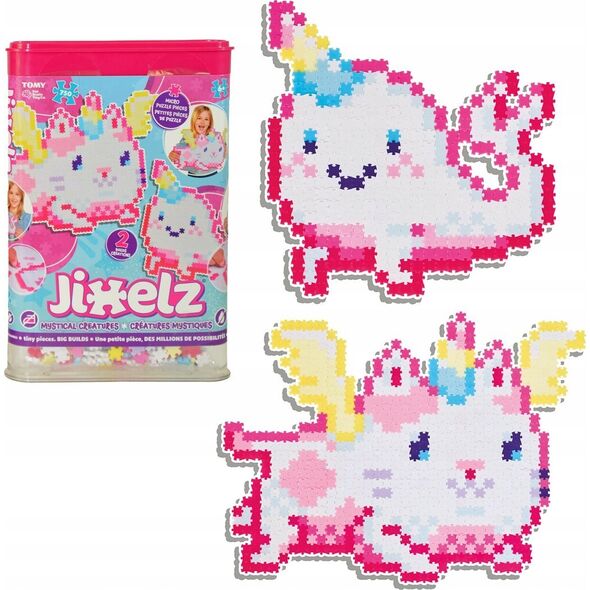 Qelements Puzzle 750 Pixelki Jixelz Mityczne stworzenia
