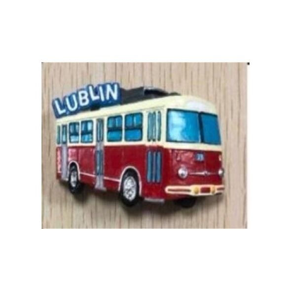 Pan Dragon Magnes I love Poland Lublin