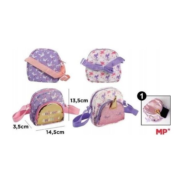 Piórnik Bee-bee Mini plecak Unicorn 135x145x35mm