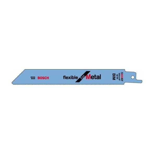 Bosch Bosch Säbelsägeblatt S 922 EF, Flexible for Metal, 2er-Pack 2608656038 (2608656038)