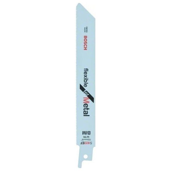 Bosch Bosch Säbelsägeblatt S 922 EF, Flexible for Metal, 2er-Pack 2608656038 (2608656038)