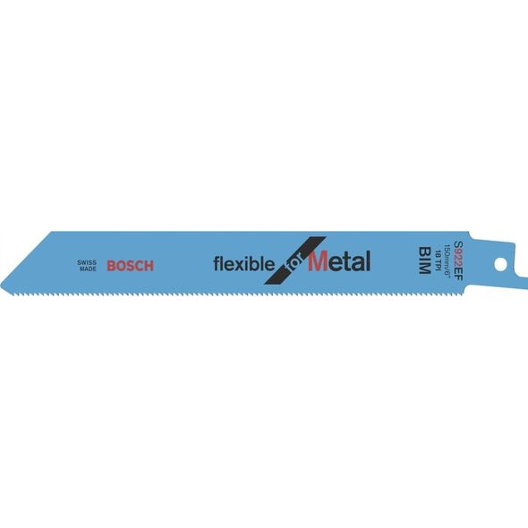 Bosch Bosch Säbelsägeblatt S 922 EF, Flexible for Metal, 2er-Pack 2608656038 (2608656038)