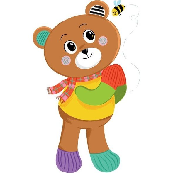 Clementoni TOY PLUSH BEAR BC4U 17906