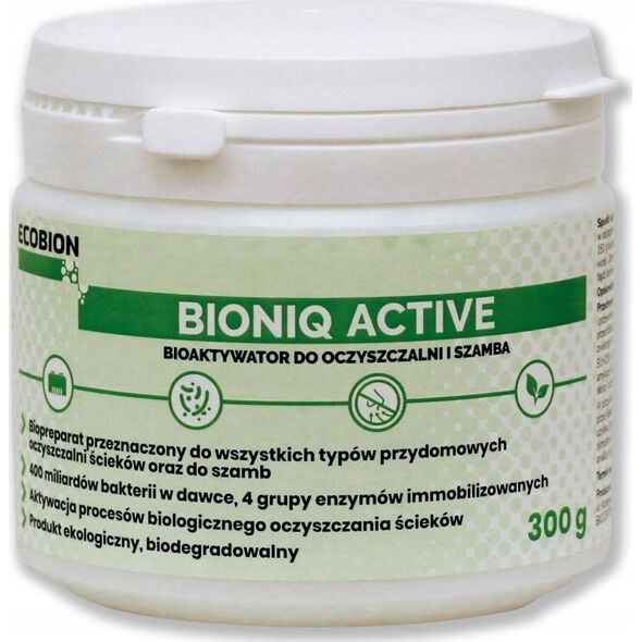 Oczyszczacz powietrza Boneco BIOPREP BIONIQ ACTIVE SEWAGE TREAT 300G