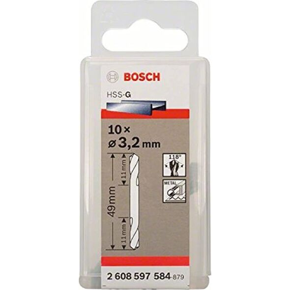 Wiertło Bosch Double end drill 3.2 x 11 x 49 mm Bosch 2608597584