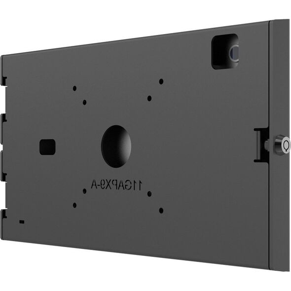 Uchwyt Compulocks Compulocks Galaxy Tab S9/S9FE 10.9" Apex Secured Enclosure Wall Mount - Gehause - tragbare, freiliegende Front-/Ruckkamera und Sensoren - fur Tablett - verriegelbar - Metallrahmen - Schwarz - Bildschirmgrosse: 22.1 cm (10.9") - auf Boden