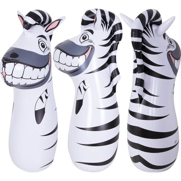 JiLong WOREK BOKSERSKI DMUCHANY ANIMAL 53089 ZEBRA