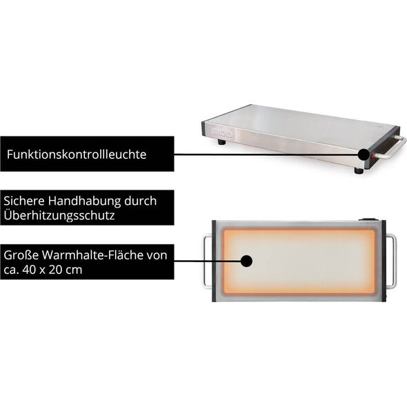 Unold Unold 58845 Elena Warmhalteplatte