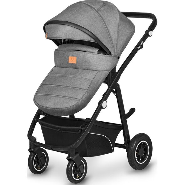 Wózek Lionelo Universalus vežimėlis Lionelo Bianka 3in1, grey