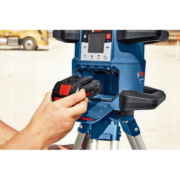 Bosch Bosch cordless rotary laser GRL 600 CHV Professional, 18Volt (blue, without battery and charger, red laser line, in L-BOXX)
