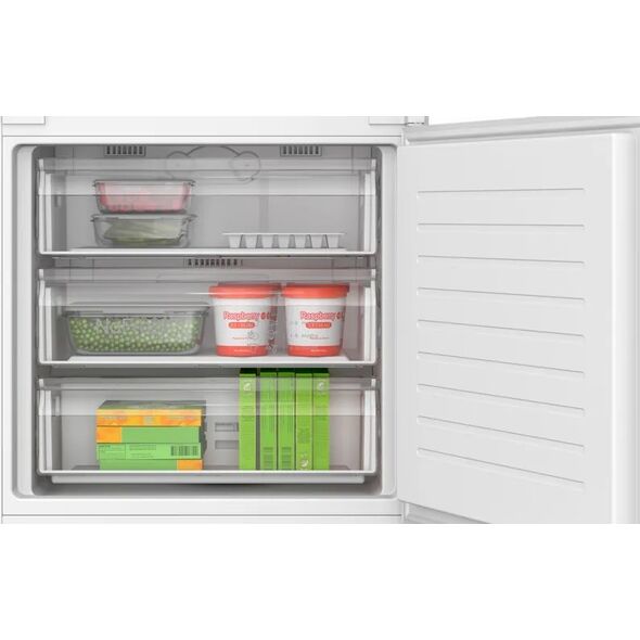 Lodówka Bosch Bosch Šaldytuvas | KBN96VSE0 | Energy efficiency class E | Built-in | Combi | Height 193.5 cm | No Frost system | Šaldytuvas net capacity 285 L | Šaldiklis net capacity 98 L | 34 dB | Baltas