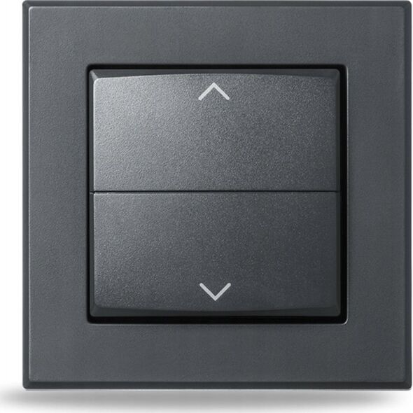 HomeMatic IP Homematic IP Tasterwippe für Markenschalter- mit Pfeilen,anthr
