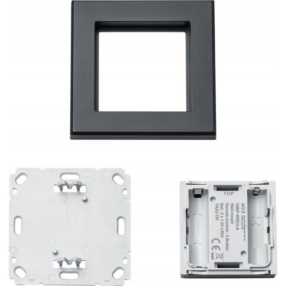 HomeMatic IP Homematic IP Wandtaster - 2-fach, anthrazit