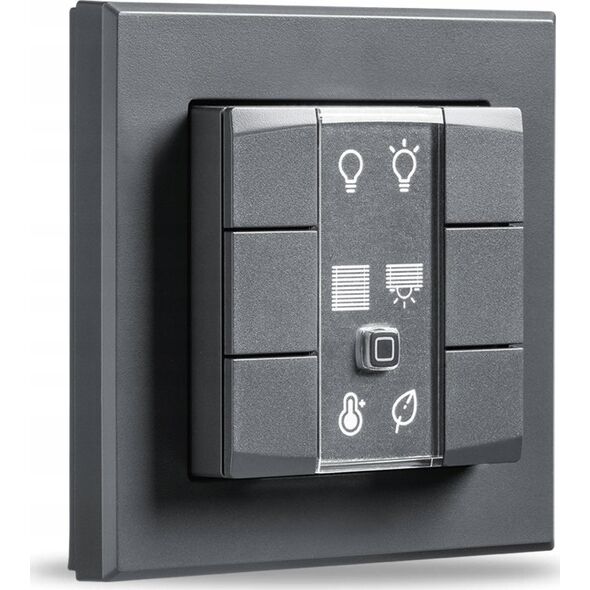 HomeMatic IP Homematic IP Wandtaster - 6-fach, anthrazit