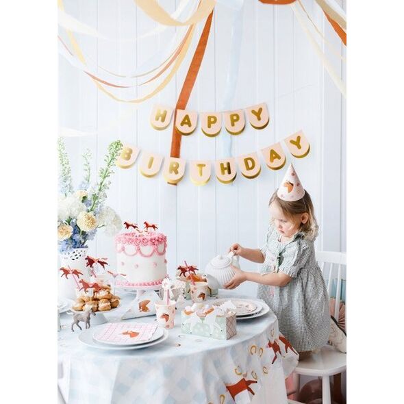 Party Deco Czapeczki Konie 16cm 6szt