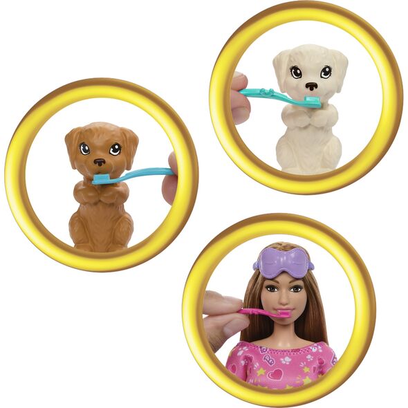 Lalka Barbie Mattel Mattel Barbie Puppy Pajama Party Doll