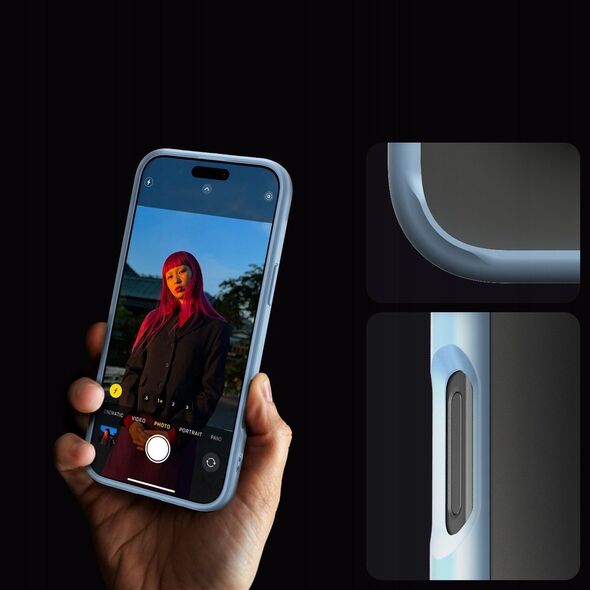Spigen Spigen Crystal Hybrid, sierra blue - iPhone 6.9" 2024