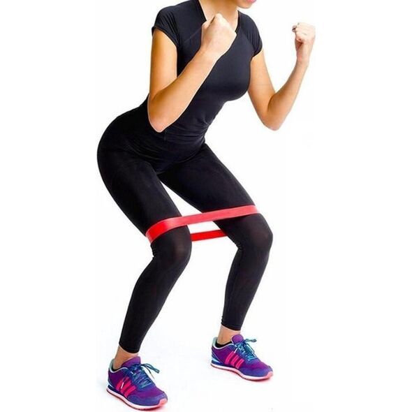 XQMax ZESTAW 3 GUM TAŚM DO ĆWICZEŃ STRETCH BAND XQMAX
