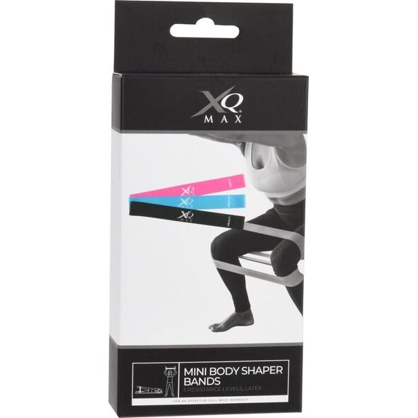 XQMax ZESTAW GUM DO ĆWICZEŃ FITNESS CROSSFIT MINI BAND 3W1 XQMAX