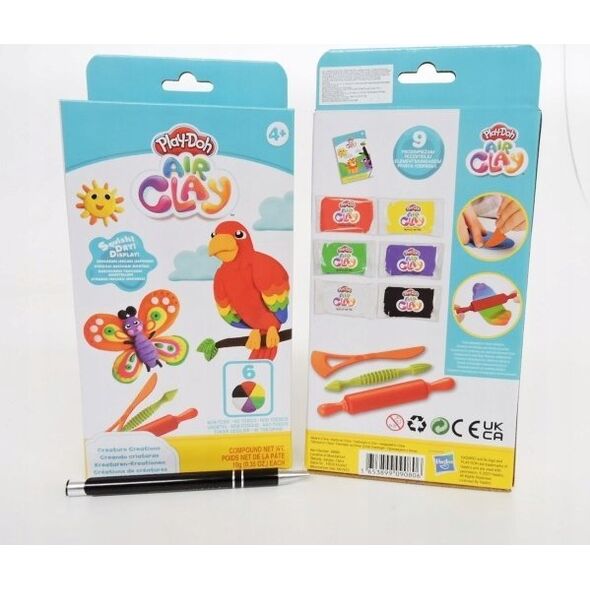 Play-Doh PLAY-DOH Air Clay Creature Creations, zabawka kreatywna