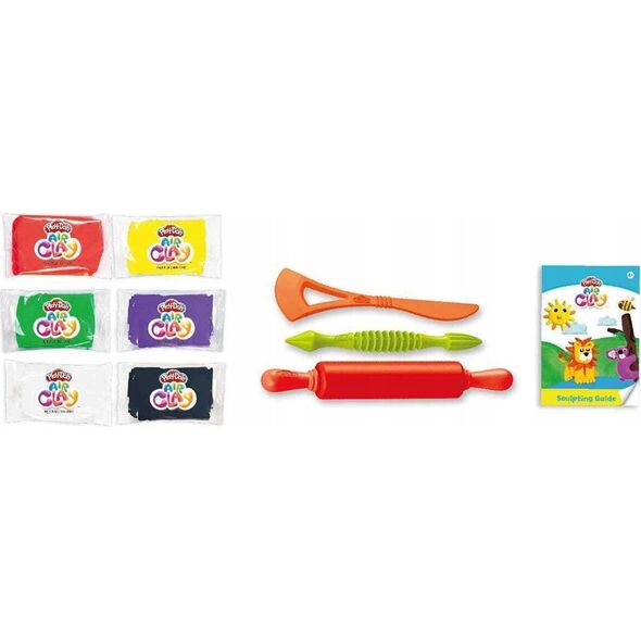 Play-Doh PLAY-DOH Air Clay Creature Creations, zabawka kreatywna