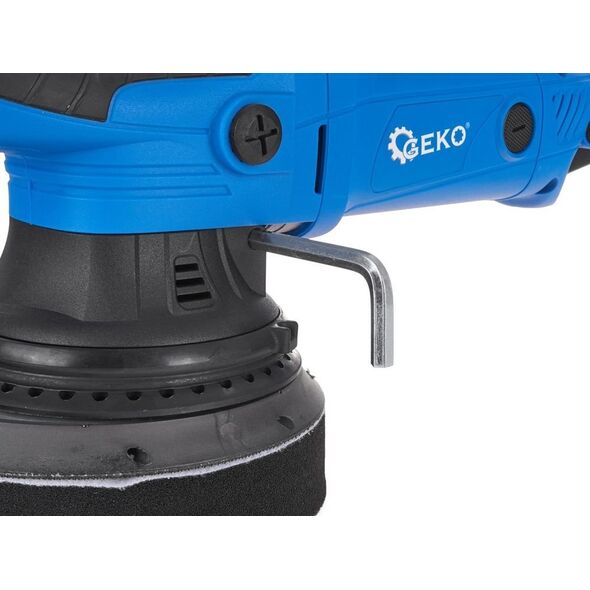 Geko Polerka samochodowa DUAL ACTION z regulacją 150mm GEKO PREMIUM + zestaw 4 gąbek (4)