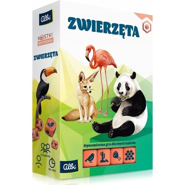 Clementoni Kostki bystrzaka - Zwierzęta