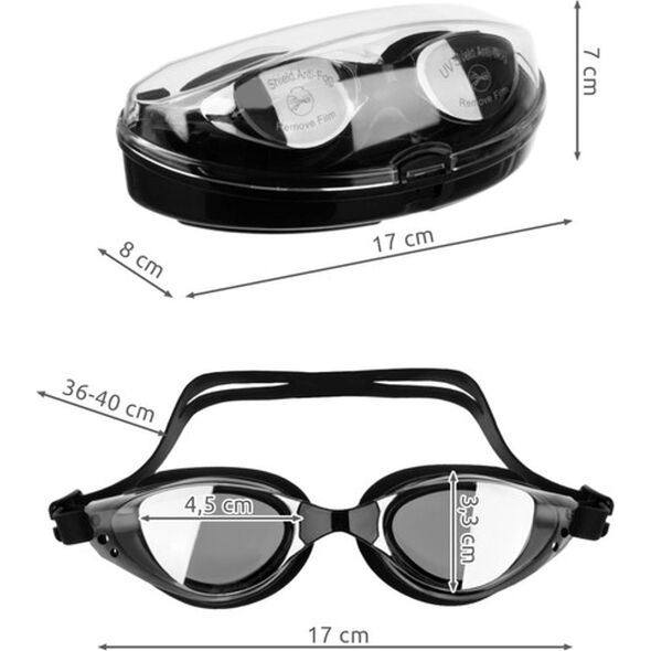 Trizand Okulary pływackie + akcesoria 23487