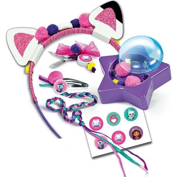 Clementoni Plaukų aksesuarų dekoravimas Clementoni Crazy Chic Gabby's Dollhouse
