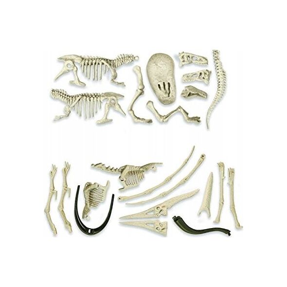 Clementoni Kasimo rinkinys Clementoni Jurassic World Dig T-Rex E Pteranodon