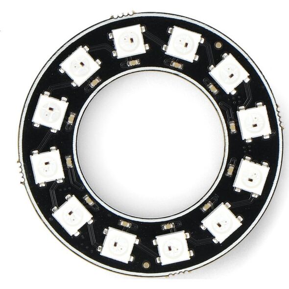Raspberry Pi Pierścień LED RGB WS2812-12 - 47mm - DFRobot DFR0888-12}