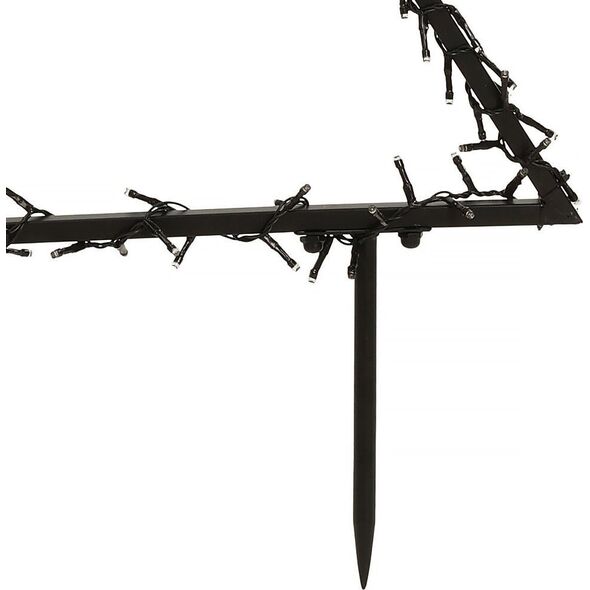 Vilde Choinka świecąca zewnętrzna metalowa 225 LED 100 cm