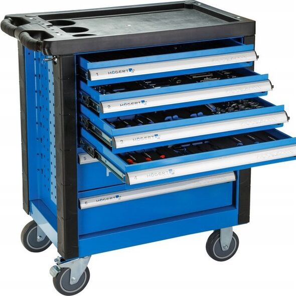 Högert Technik HOGERT WORKSHOP CABINET WITH 6 DRAWERS