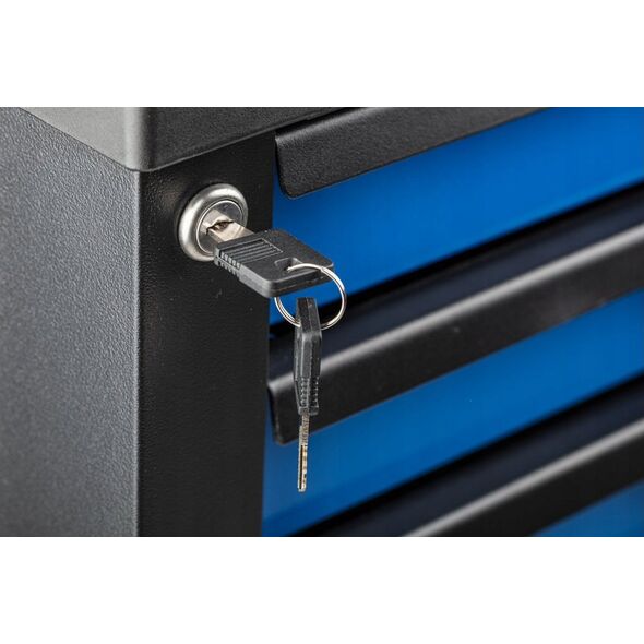 Högert Technik HOGERT WORKSHOP CABINET WITH 7 DRAWERS WITH DRAWER OPENING LOCK