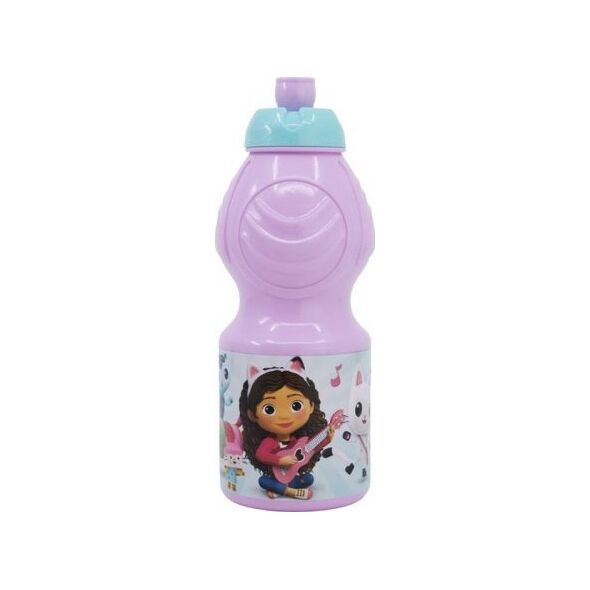 Stor Sportowa butelka / Bidon STOR 21232 400 ml Koci Domek Gabi (różowa)