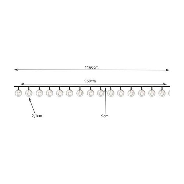 Gardlov Girlanda solarna 12m IP65 Gardlov 24010