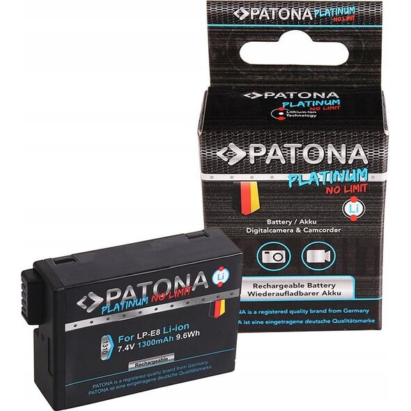 Akumulator Patona PATONA 1310 bateria do aparatu/kamery Litowo-jonowa (Li-Ion) 1300 mAh