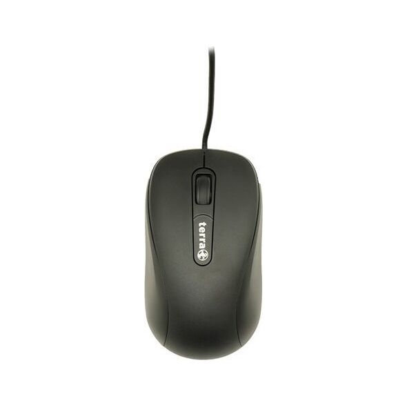Mysz Wortmann AG TERRA Mouse 1500 Corded USB black 3-Tasten, symmetrisch, kabelgebunden, 1,80m
