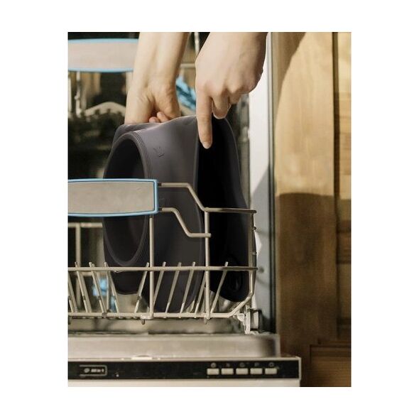 Purlov Podwójna miska dla kota, psa, zwierząt Poidełko podstawka + 2x miiska 450ml