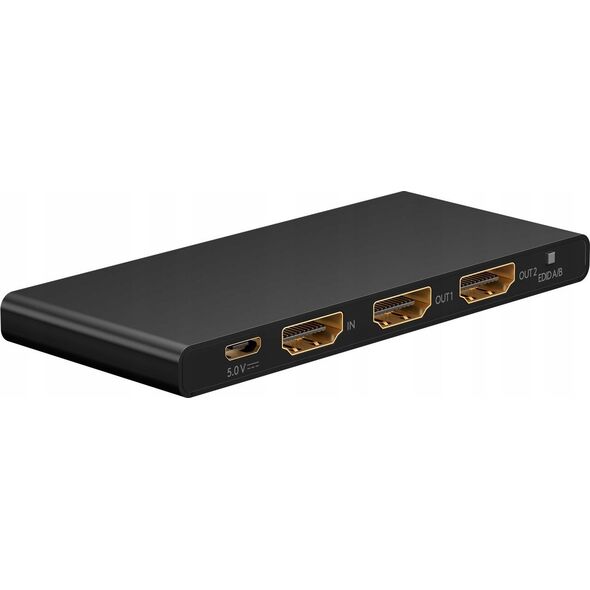 Goobay goobay HDMI Splitter 1 to 2 (4K @ 60Hz) (black)