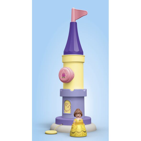 Playmobil PLAYMOBIL 71458 Junior & Disney: Belle's Play Tower with Melody, Construction Toy