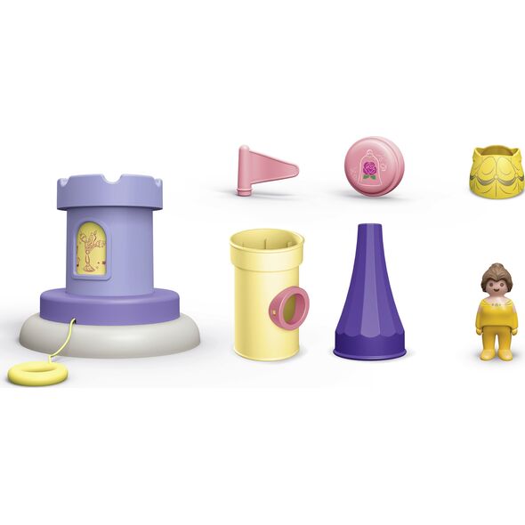Playmobil PLAYMOBIL 71458 Junior & Disney: Belle's Play Tower with Melody, Construction Toy