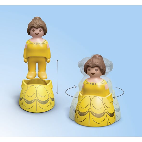 Playmobil PLAYMOBIL 71458 Junior & Disney: Belle's Play Tower with Melody, Construction Toy